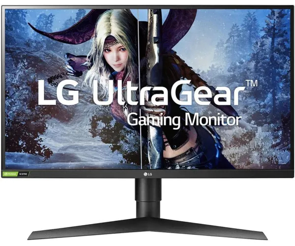 LG UltraGear QHD 27-Inch Gaming Monitor 27GL850-B, Nano IPS 1ms (GtG) with HDR 10 Compatibility and NVIDIA G-SYNC, 144Hz, Black