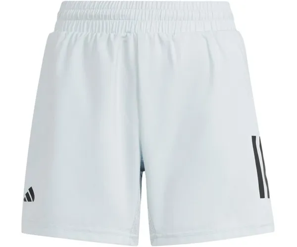 adidas Boys' Club Tennis 3-Stripes Shorts XX-Small Halo Blue